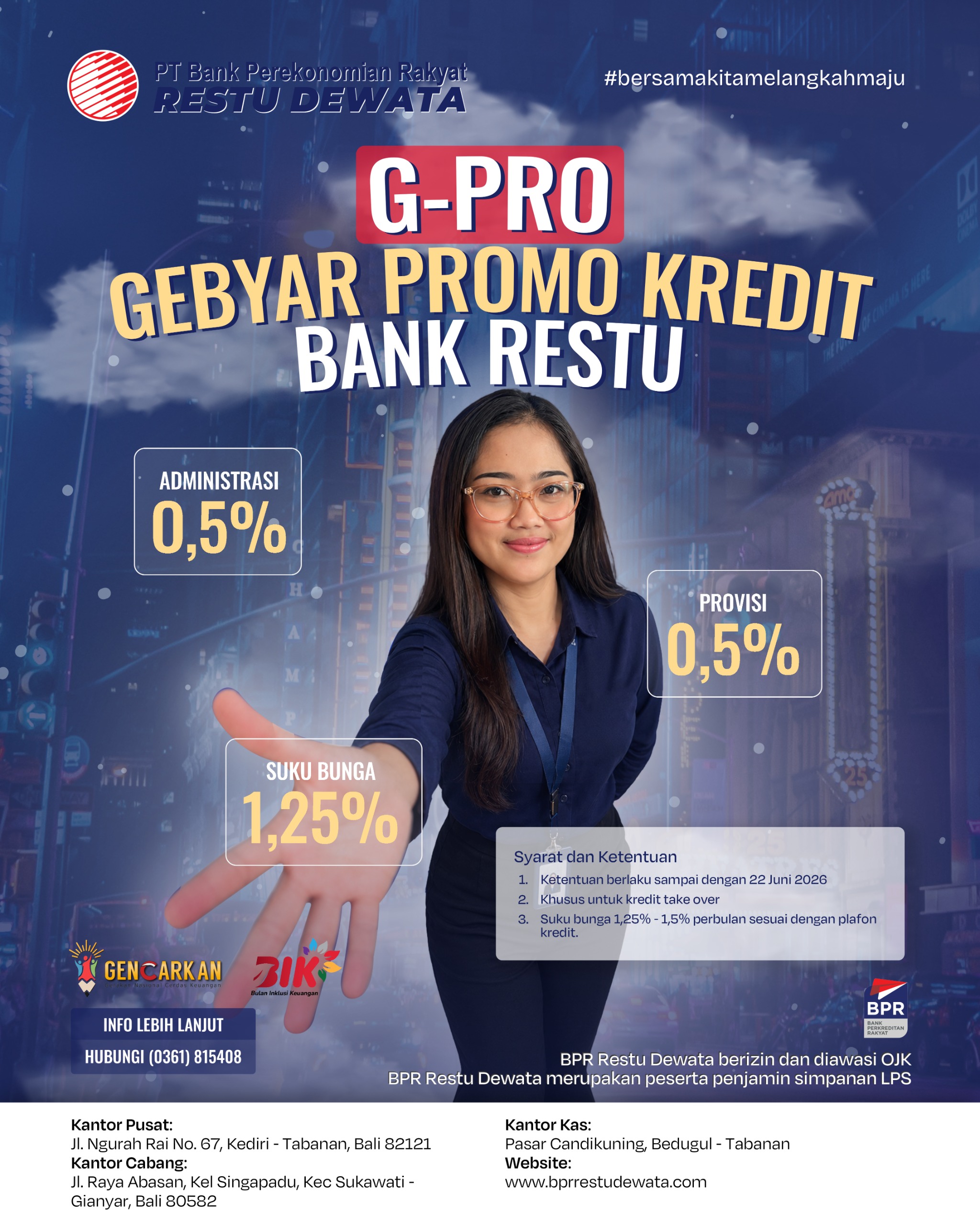 Gebyar Promo Kredit BPR Restu Dewata