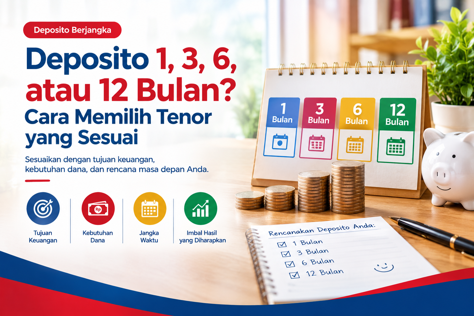 Deposito 1, 3, 6, atau 12 Bulan? Cara Memilih Tenor yang Sesuai