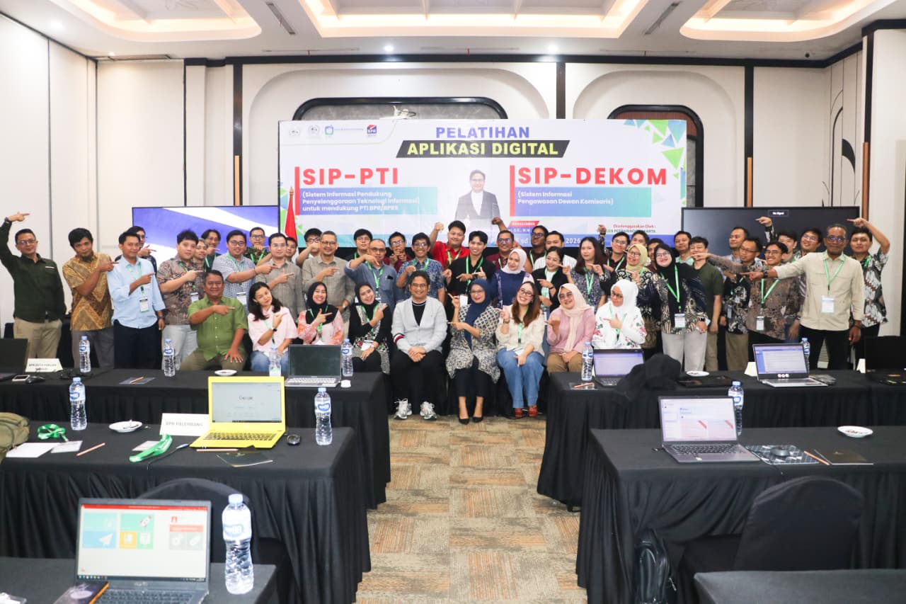 Pelatihan Aplikasi Digital SIP-PTI Batch II untuk Menyusun dan Menyampaikan Laporan Penilaian Tingkat Maturitas Keamanan Siber ke OJK One Click to APOLO